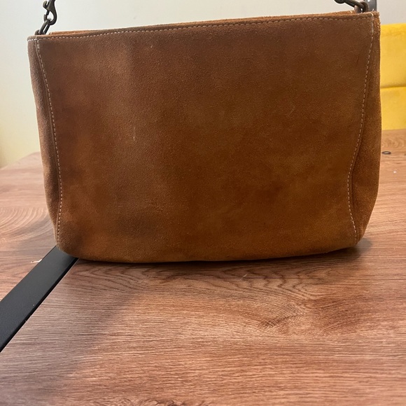 Parker Thatch Jackie Bag Caramel Suede - No longer sold online - Picture 5 of 10